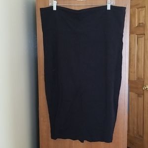 Torrid black pencil skirt